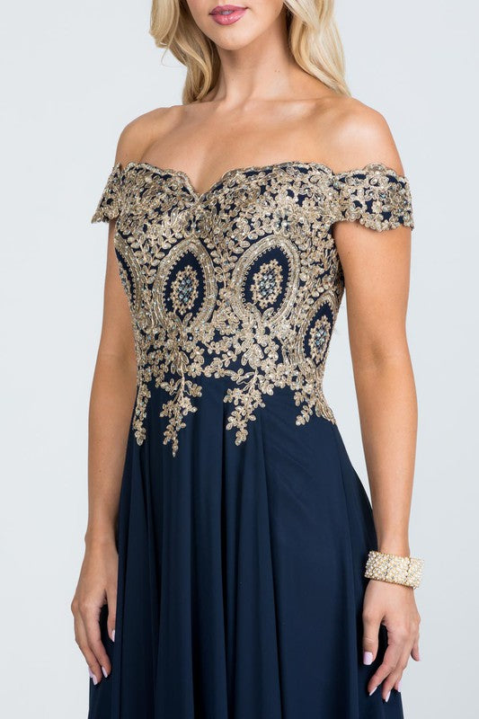 JASMEEN CHIFFON GOWN