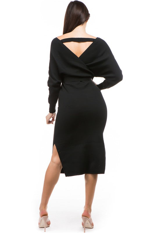 ELEVATED KNITWEAR DRESS