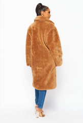 Quinn Faux Fur Teddy Bear Coat