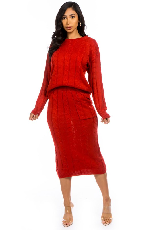 GOOD INTENTIONS SWEATER DRESS