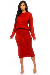 GOOD INTENTIONS SWEATER DRESS