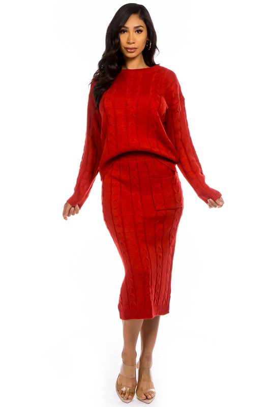 GOOD INTENTIONS SWEATER DRESS