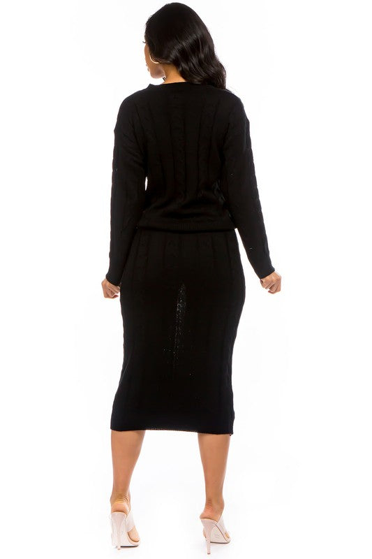 GOOD INTENTIONS SWEATER DRESS