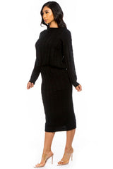 GOOD INTENTIONS SWEATER DRESS