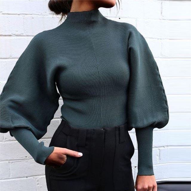 Lantern Sleeve Sweater