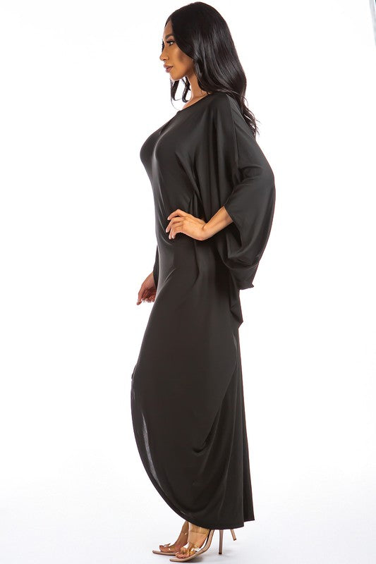 MAKE IT MAKE SENSE MAXI DRESS