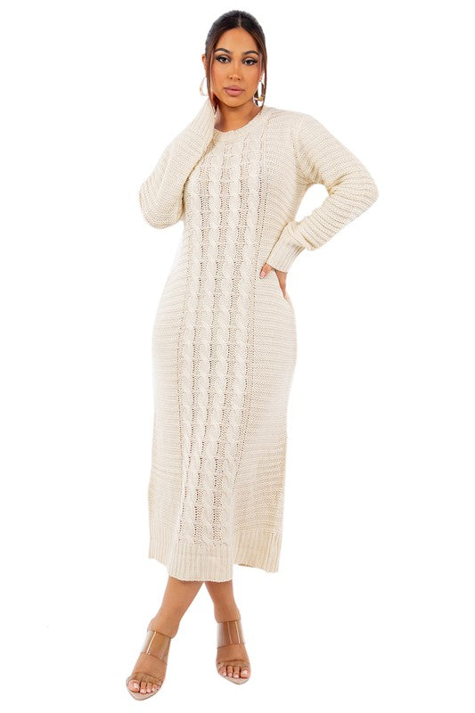 HIGH AMBITION SWEATER DRESS