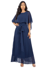 CHIFFON MAXI DRESS