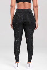 Printed High Waist Active Pants