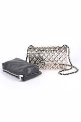 Flawless 2 In 1 Metal Cage Iconic Shoulder Bag