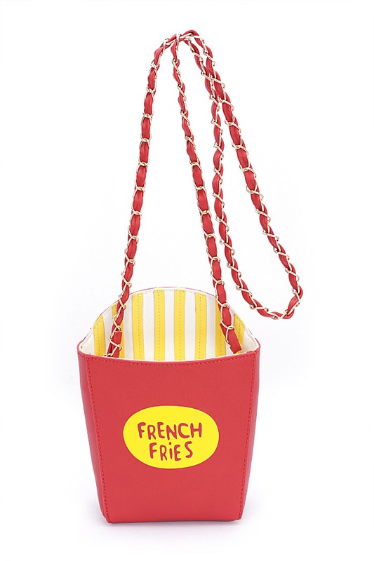 French Fries Crossbody Swing Clutch