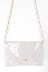 Pearl Studs Convertible Envelope Stadium Bag