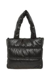 Soft Quilted Puffer Bag