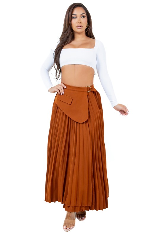 NO PRESSURE MAXI SKIRT