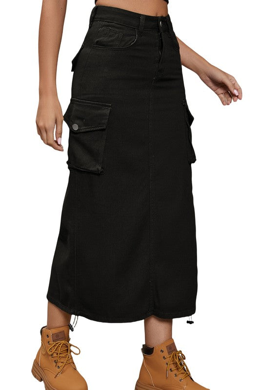 BEST DAYS ARE AHEAD MAXI SKIRT