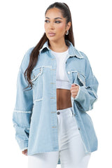 OVERSIZED DENIM JACKET