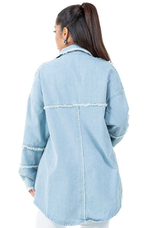 OVERSIZED DENIM JACKET