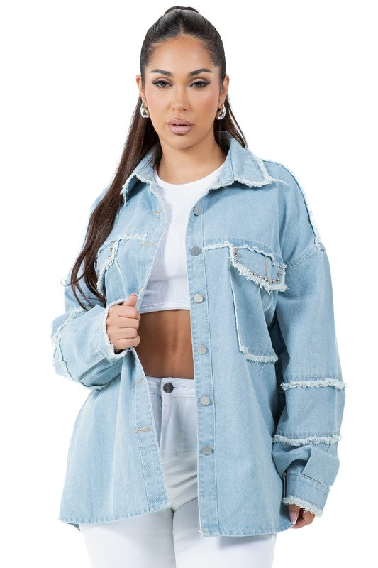 OVERSIZED DENIM JACKET