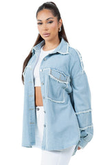 OVERSIZED DENIM JACKET