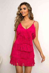 The Gabriella Fringe Mini Dress