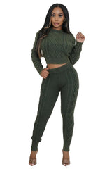 SHOWSTOPPER 2PC SWEATER PANTS SET