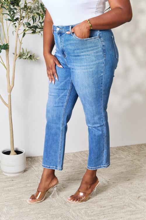 Utopia Full Size High Waist Straight Jeans