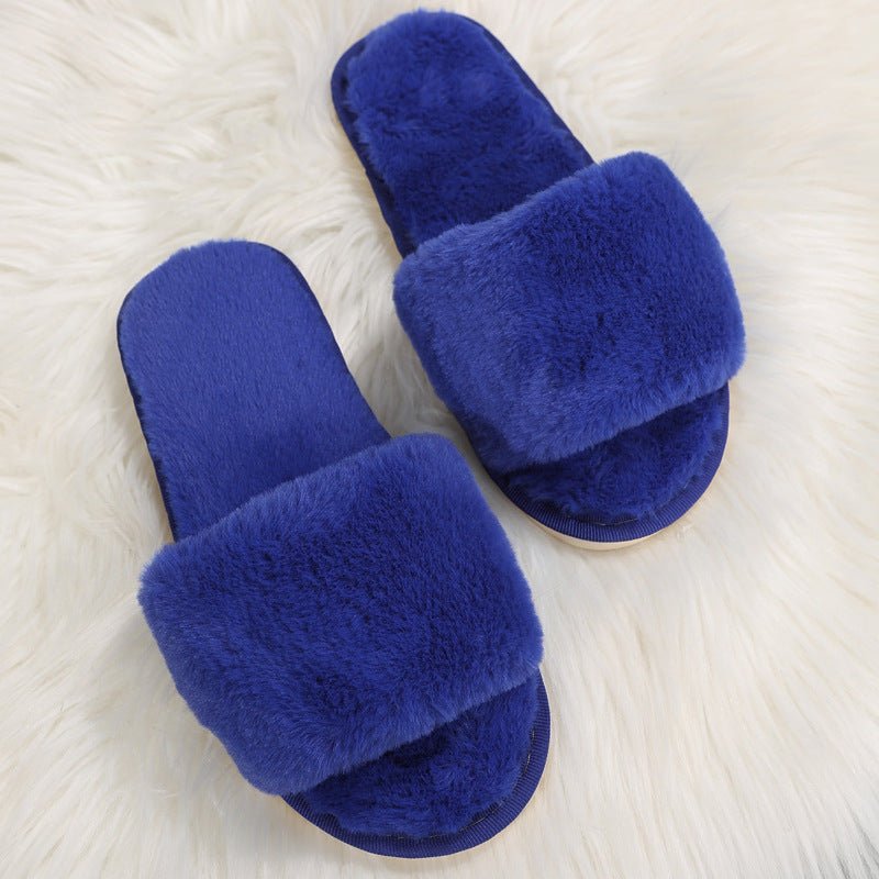 Plush Cotton Slippers