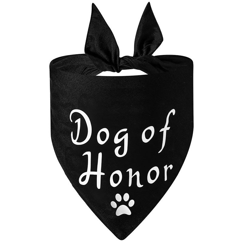 Dog Wedding Bandana