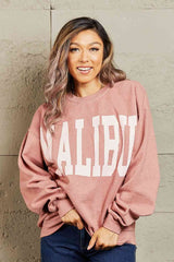 “Malibu" Oversized Crewneck Sweatshirt