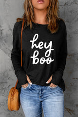 HEY BOO Graphic T-Shirt