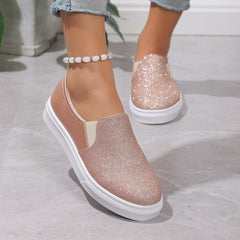 Sequined Loafers