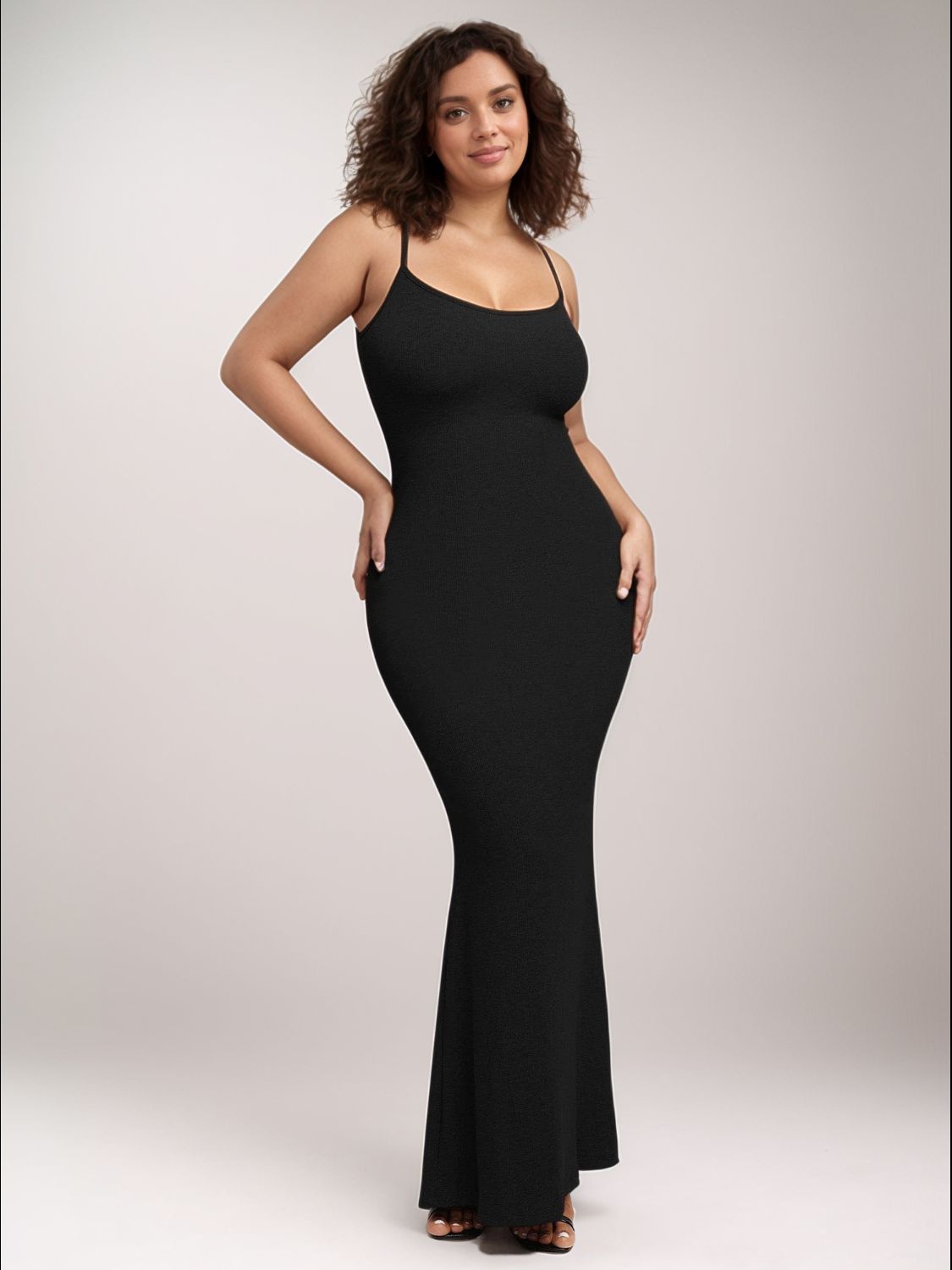 The Built-In Shapewear Sleeveless Maxi Dress