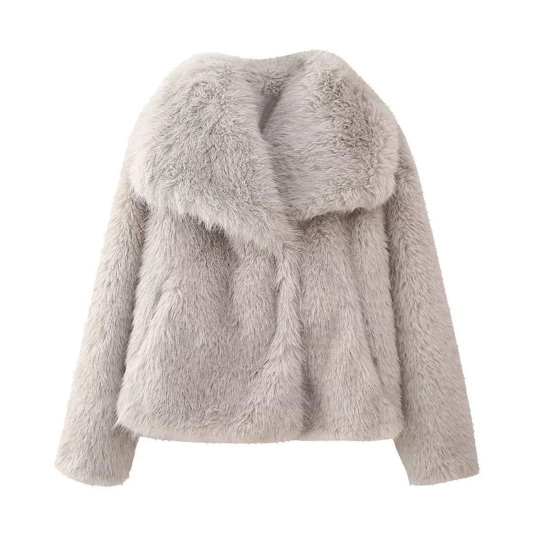 Eyes On Me Faux Mink Coated