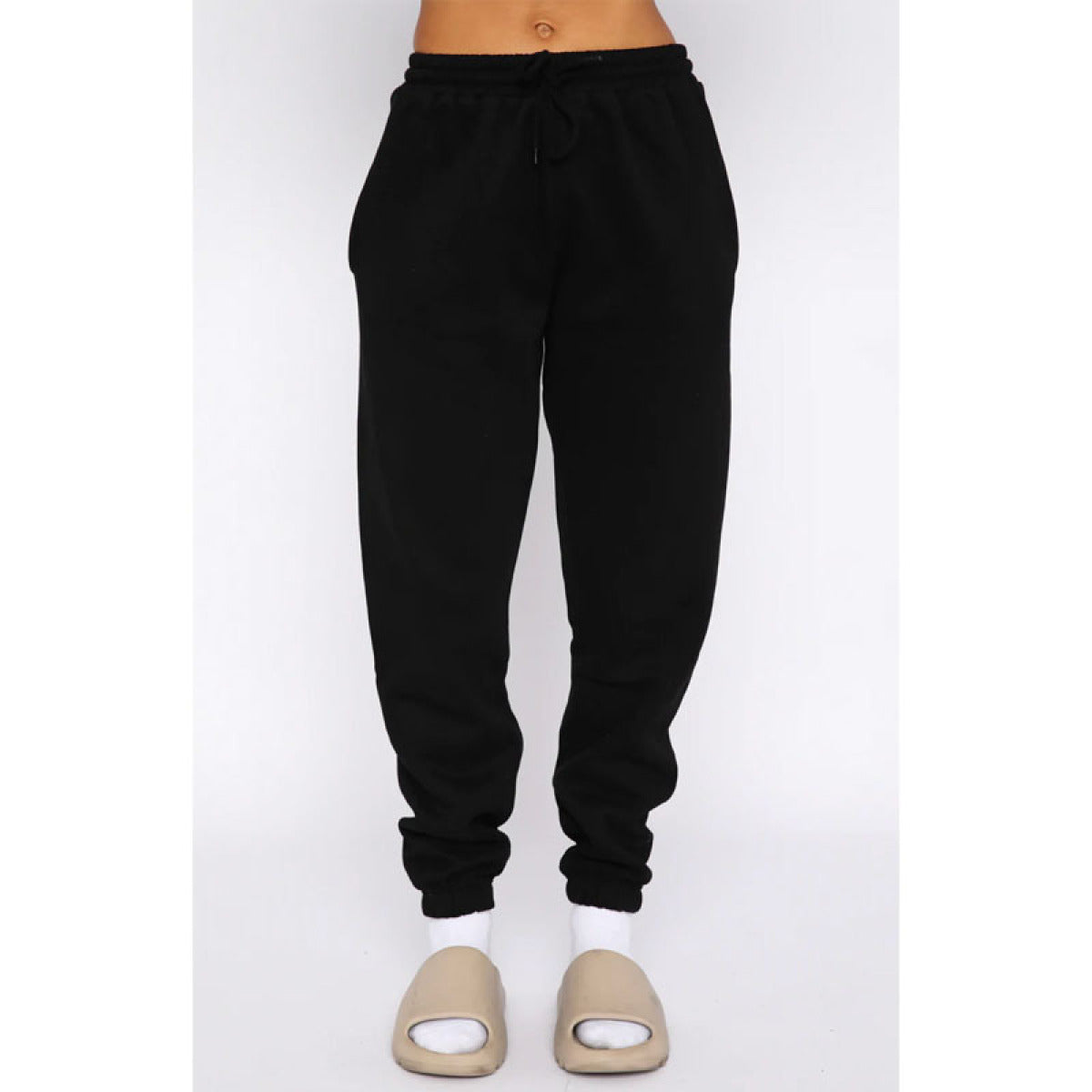 Pullover Long-Sleeved Hoodie & Tie Pocket Pants Sets