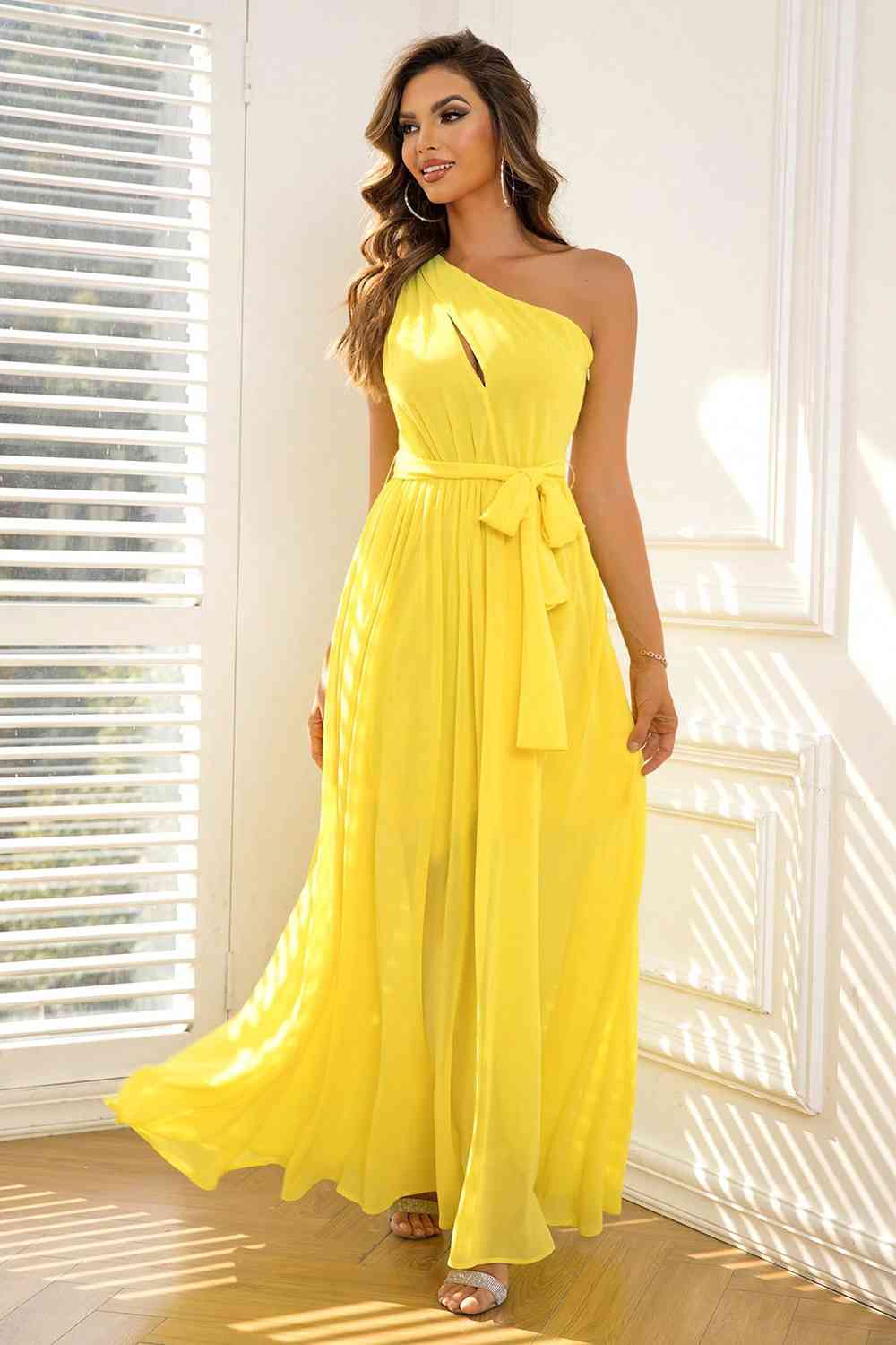 Serenade the Sun Tie Waist Dress