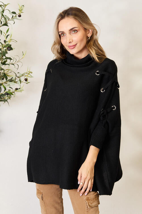 Crisscross Long Sleeve Sweater