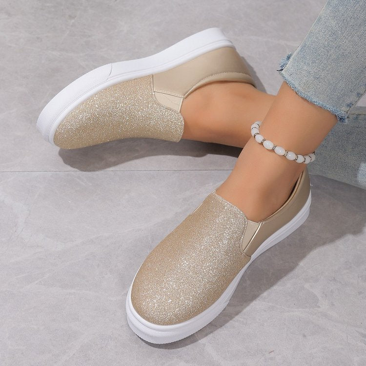 Sequined Loafers