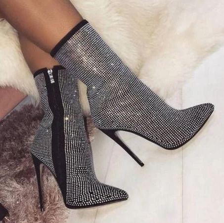 Shimmer and Chic Boots