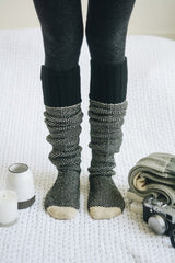 Knee High Knitted Lounge Socks