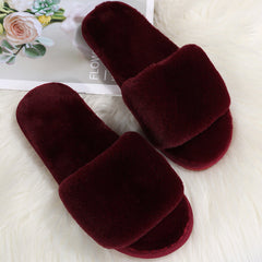 Plush Cotton Slippers