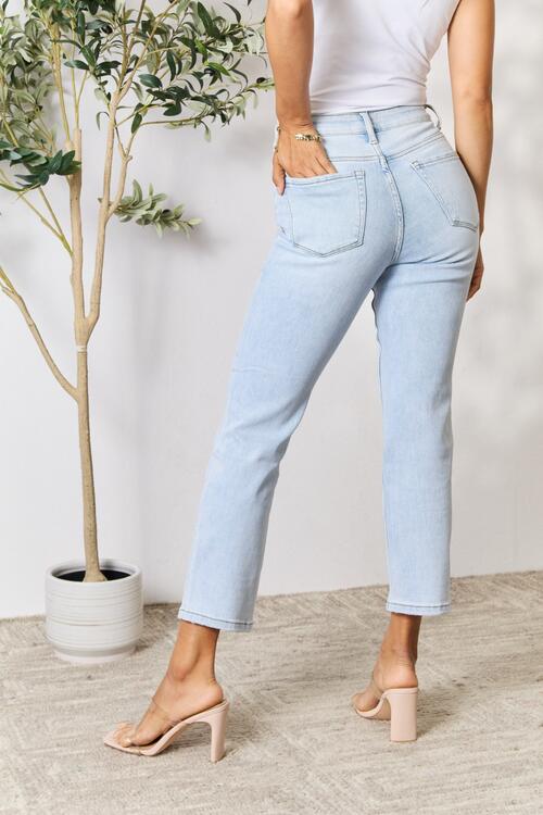 Utopia Full Size High Waist Straight Jeans