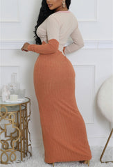 Adina Mock Neck Dress