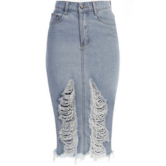 Cool Energy Denim Skirt