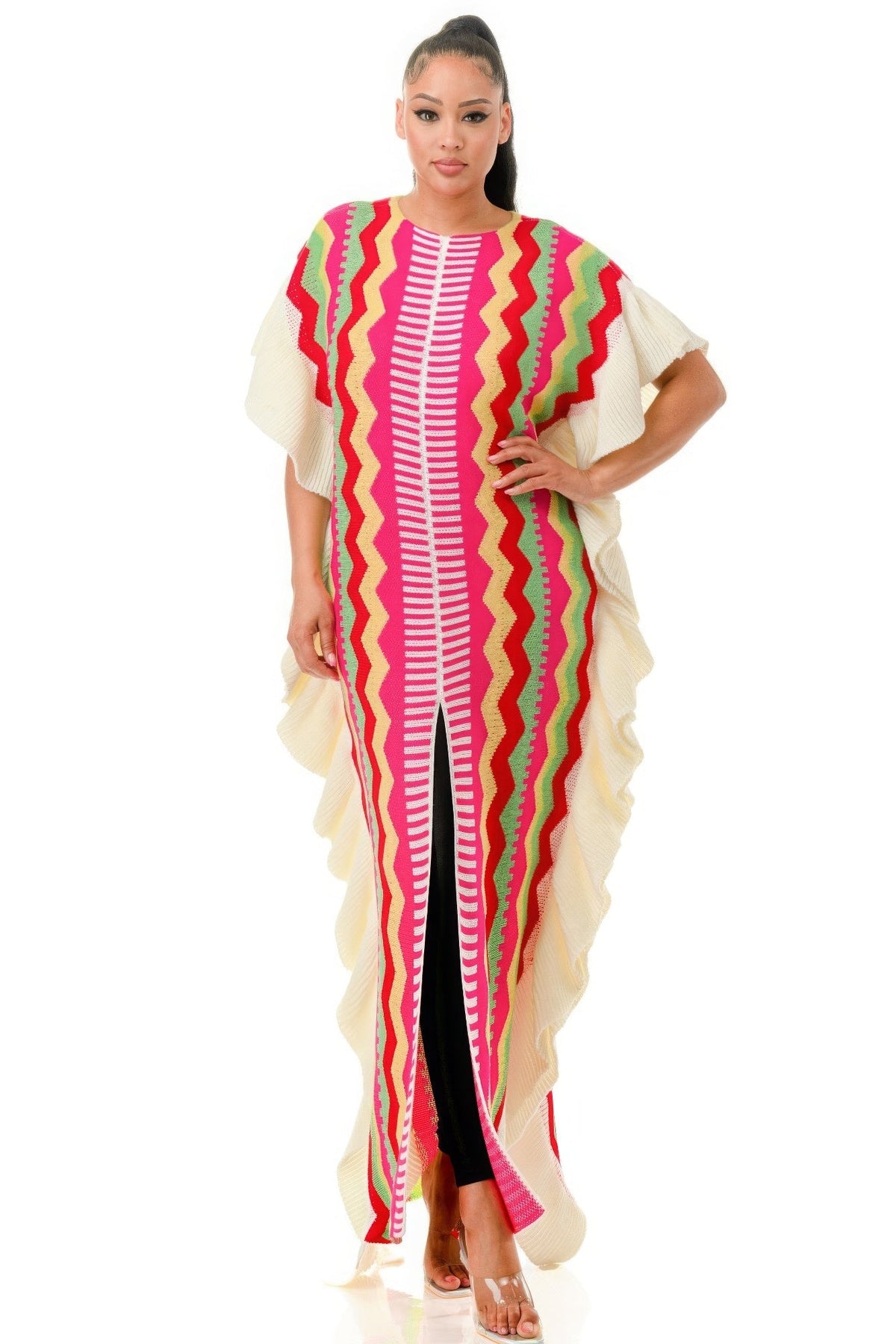 Thick Knit Tribal Dress