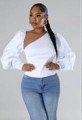 Sittin Pretty Puff Sleeve Top