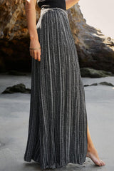 Slit Wide Leg Pants