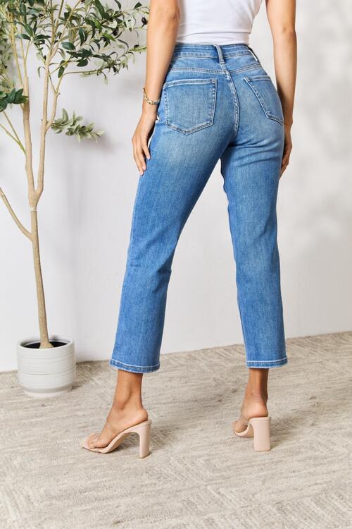 Utopia Full Size High Waist Straight Jeans