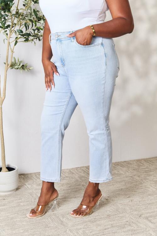 Utopia Full Size High Waist Straight Jeans