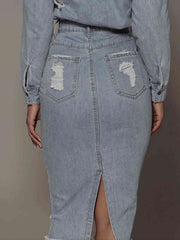 Cool Energy Denim Skirt