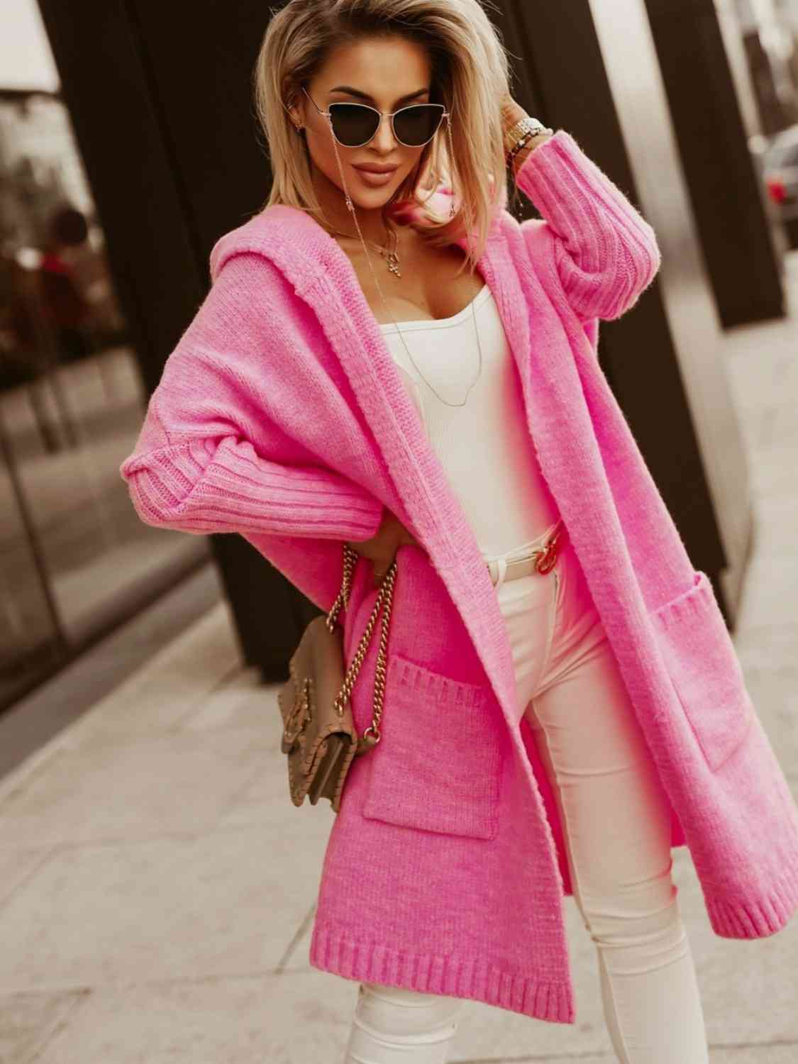 SIMPLY LIVE Hooded Cardigan